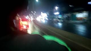 Naik Ojek Malam - Ojek Online - Grab Bike Ngalong !! Malam Hari.. Grabbike Indonesia