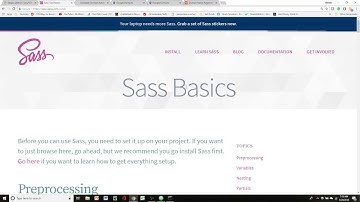 How to Install SASS with Python using LibSass
