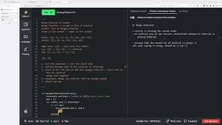Mock Leetcode interview - Merge intervals & k distance from root