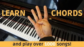 Learn 4 Easy Chords to Quickly Play Thousands of Songs!