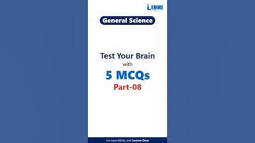 General Science MCQs Part 08 | ETEA Test Preparation | CT, PST, CT-IT, AT | Lemme Clear