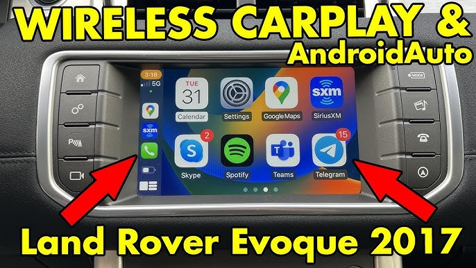 Land Rover Apple CarPlay® & Android Auto™, Features, Setup