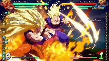 DBFZ SSj Goku - Some Sparking empty vanish confirms