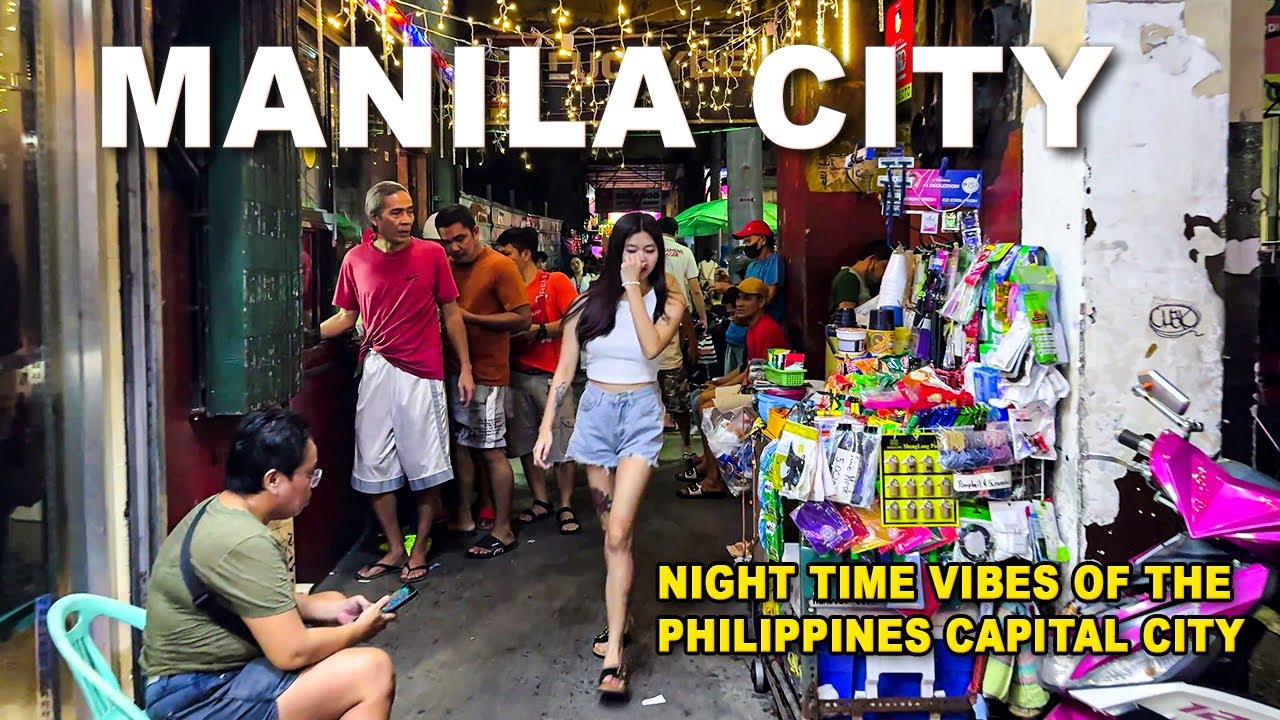 Manila City Night Time Beat | A Walk Through Its Lively Streets, Crowds, & Energy | RECTO - AVENIDA