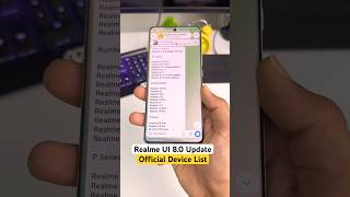 Realme Ui 8.0 Update - OFFICIAL LIST (27+ Devices) Android 17