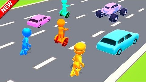 Shape Shifting 🏃🚗🚲🛵🚁 🛶🛥️ 🚂  All Levels New Update GamePlay Walkthrough Android,Ios (Level 216-217)