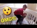 BIG BROTHER GETS BABY BROTHER FROM CRIB AND MOVES TO TOP BUNK 😲🤪