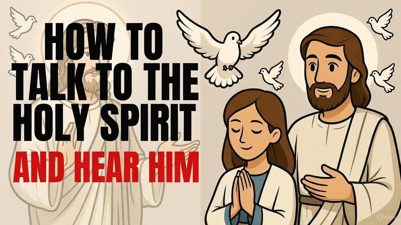 How to Talk to the Holy Spirit and Hear Him Speak Back - YouTube