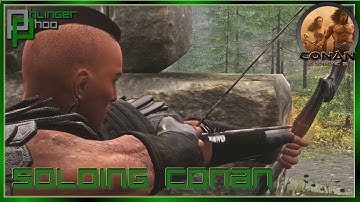 EXPLOSIVE ARROWS, HEALING ARROWS AND THE TOWER OF BATS! Soloing Conan 18