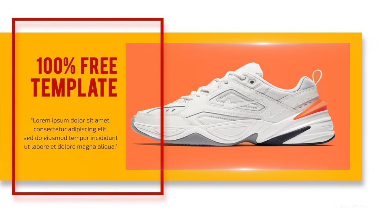 Products Slideshow 100% Free After Effects Template,No Third Party Plug in Required,Tutorial