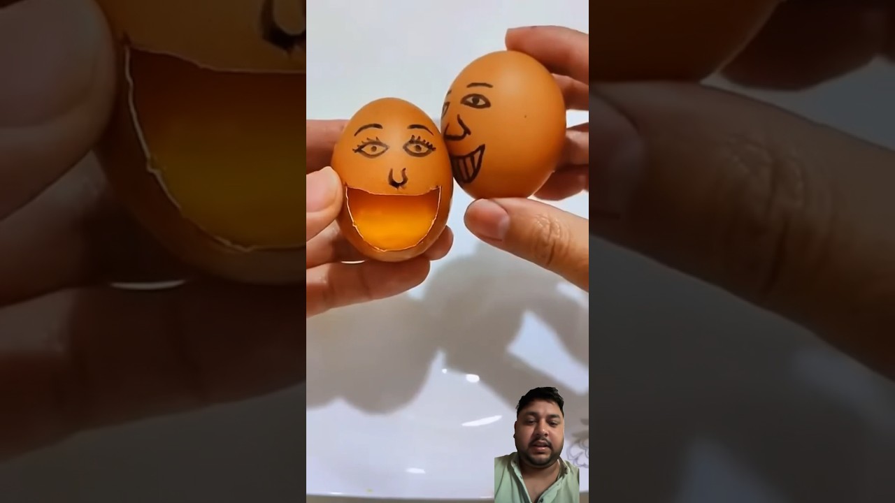 Egg and egg challenge game 