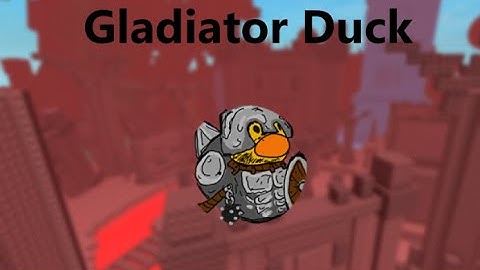 How to get Gladiator Duck - Find The Ducks