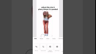 Free Remove Background Tool in 1 Click!! #shorts #adobeexpress