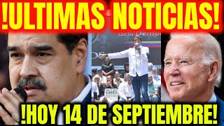 🔴 ULTIMA HORA NOTICIAS DE VENEZUELA HOY 14 DE SEPTIEMBRE 2022 LO ULTIMO DE VENEZUELA NEWS EEUU