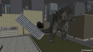 [P3D] Godzilla test 2