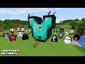 SURVIVAL CHESTPLATE HOUSE WITH 100 NEXTBOTS in Minecraft - Gameplay - Coffin Meme