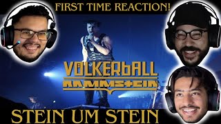 Reacting to Rammstein - Stein um Stein (Live from Völkerball) [Subtitled in English]