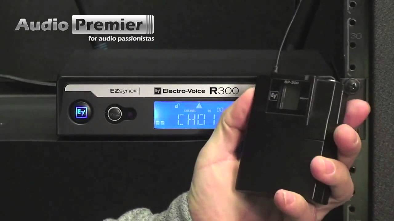 Electro Voice R300 BP300 Clear Scan & EZ Sync YouTube
