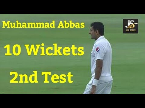 Muhammad Abbas 10th Wickets Against Australia 2nd Test Highlights 2018 | Jalil Sports