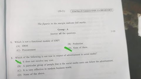 || CU SEMESTER -2 Ecommerce and business communication Paper Solution 2023 ||