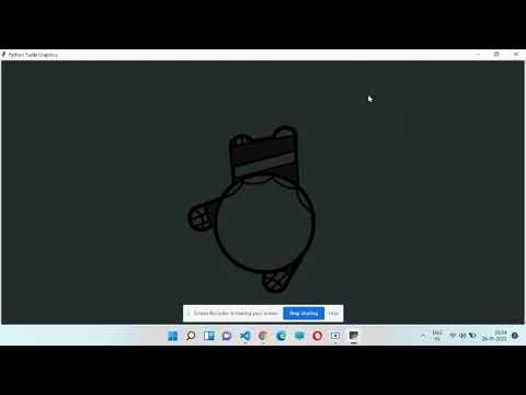 how to cerate spider man use python turtle