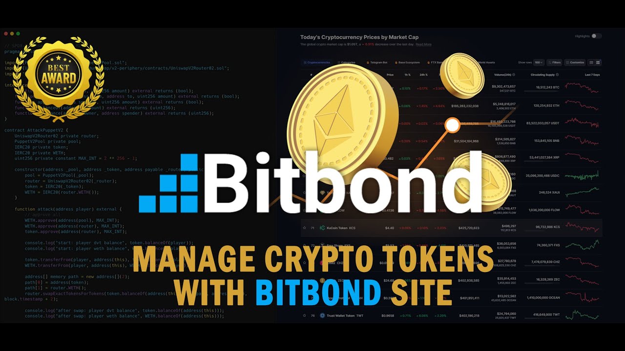 Membuat & Kelola Token Crypto Buatan Sendiri di BITBOND - #Testnet  #Blockchain