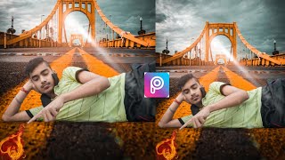Fire Heart Photo Editing | Fire Heart Photo Editing Tutorial in Picsart | AP Picture screenshot 2