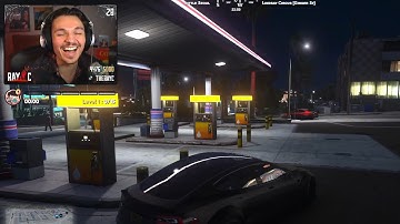 Silent reacts to RUST Ray witness Hydra chasing Cops | GTA RP NoPixel 3.0