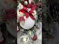 Raz 5" or 8" Pearl Ball Christmas Ornament