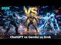 ChatGPT vs Gemini vs Grok — Which AI Wins in 2026?
