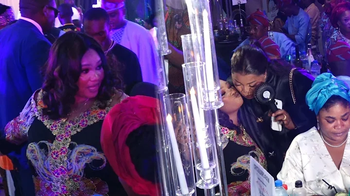 MOMENT NOLLYWOOD  ACTRESS JAIYE KUTI KEMI AFOLABI STORM IN ALESH 30TH BIRTHDAY PARTY