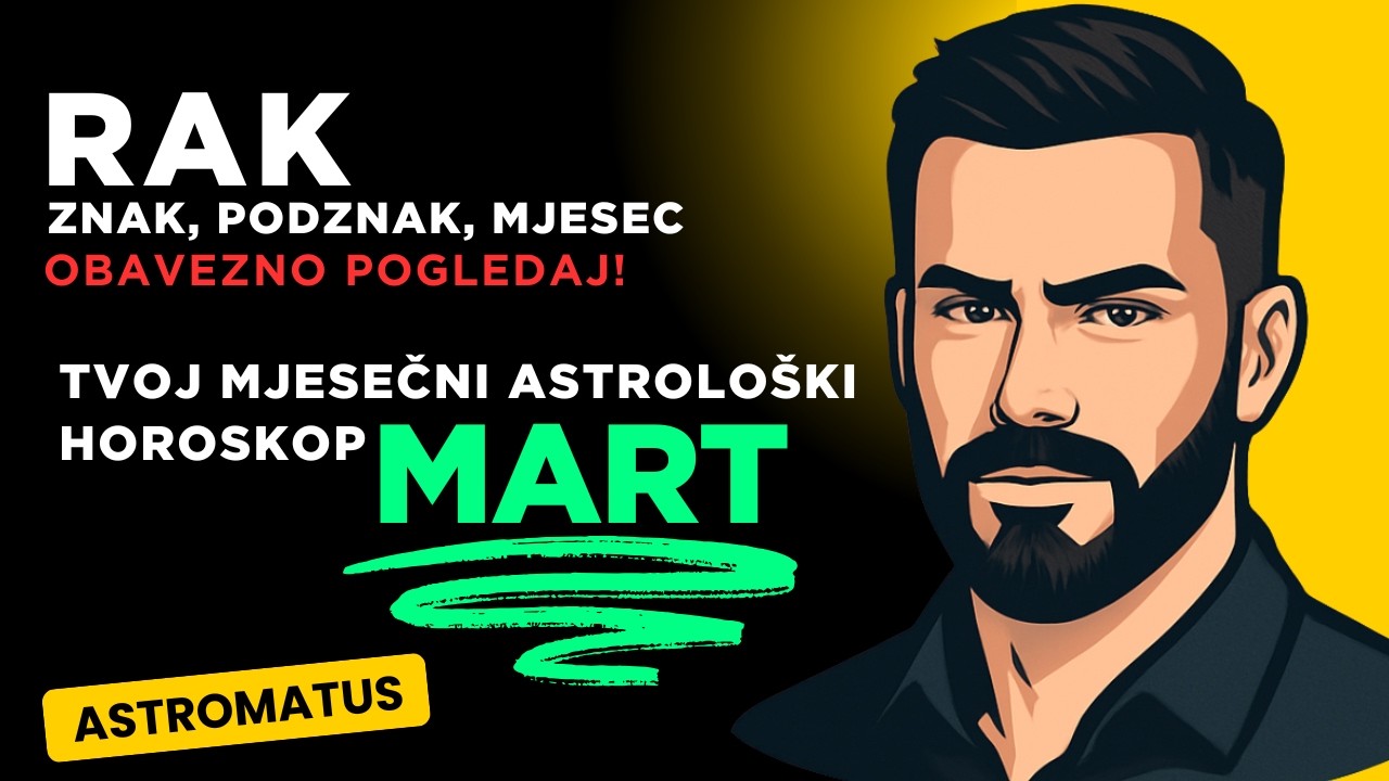 RAK ✨ Pa Gdje Je Ta Sreća? EVO JE! - MART 2026