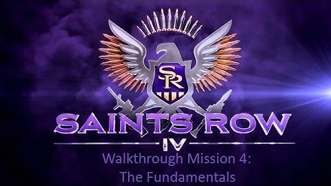 Saints Row IV 4 Gameplay Walkthrough Mission 4: The Fundamentals HD