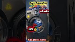 🌀 Washing Machine Tips &amp; TricksClean Better • Save Time • Avoid Damage #shorts #animation