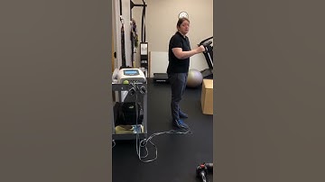 Stacy Schwartz explains assisted squat using the NeuFit Neubie