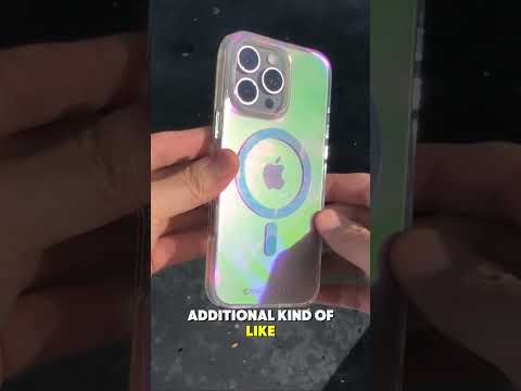 This is the Case Mate Soap bubble iPhone 16 Pro Max Case - It's nice