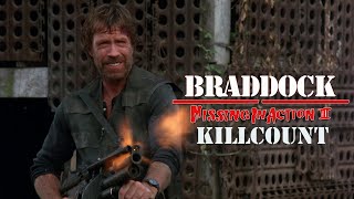 Braddock: Missing in Action 3 (1988) Chuck Norris killcount