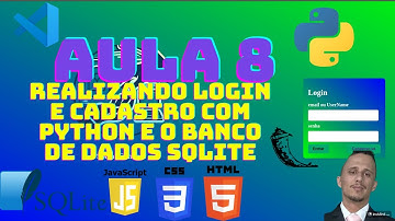 Realizando login e cadastro com python e o banco de dados SQLite