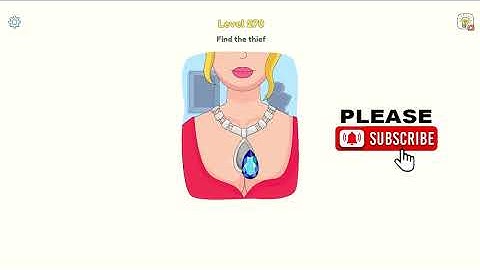 Dop 3 LEVEL 270 Find the thief (ANSWER KEY) DOP 3 Displace One Part Gameplay SlowMotion Walkthrough