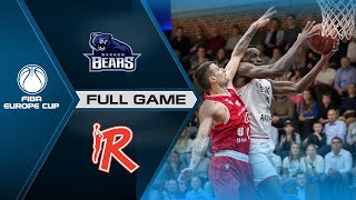 SEMI-FINALS: Bakken Bears v Unahotels Reggio Emilia | Full Basketball Game | FIBA Europe Cup 2021