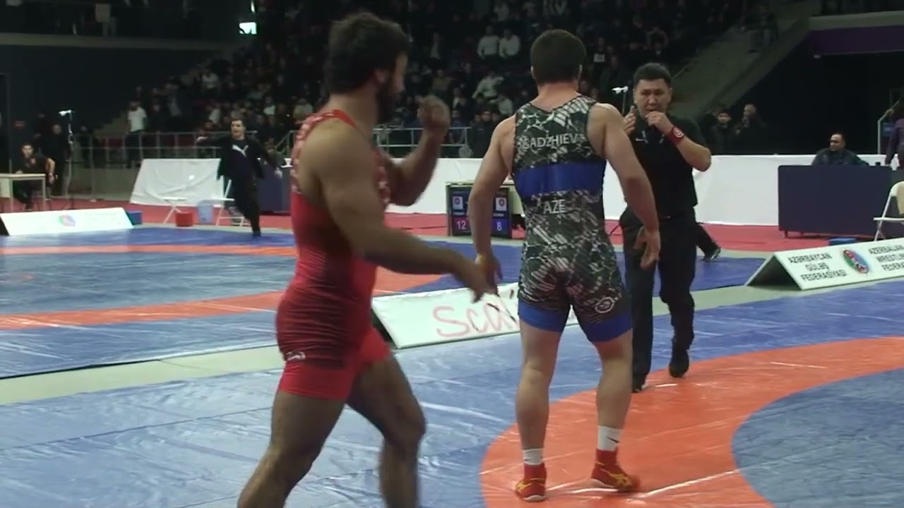 1/4 final FS - 74 kg: Coşqun Əzimov - Cəbrayıl Hacıyev