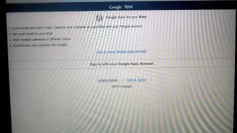 How to sync Multiple Google Calendars on your iPad/iPhone