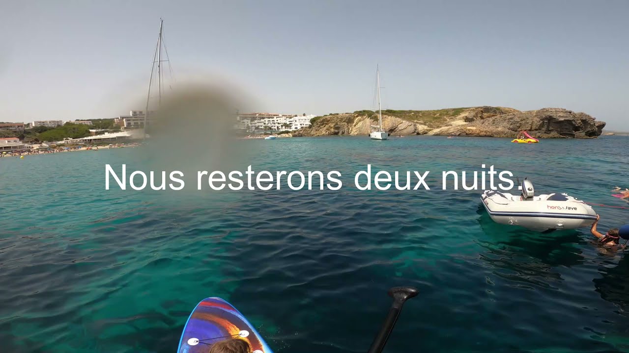 2021. EP8. ET4. Quelques jours à Minorque. La croisière d'Aligane.
