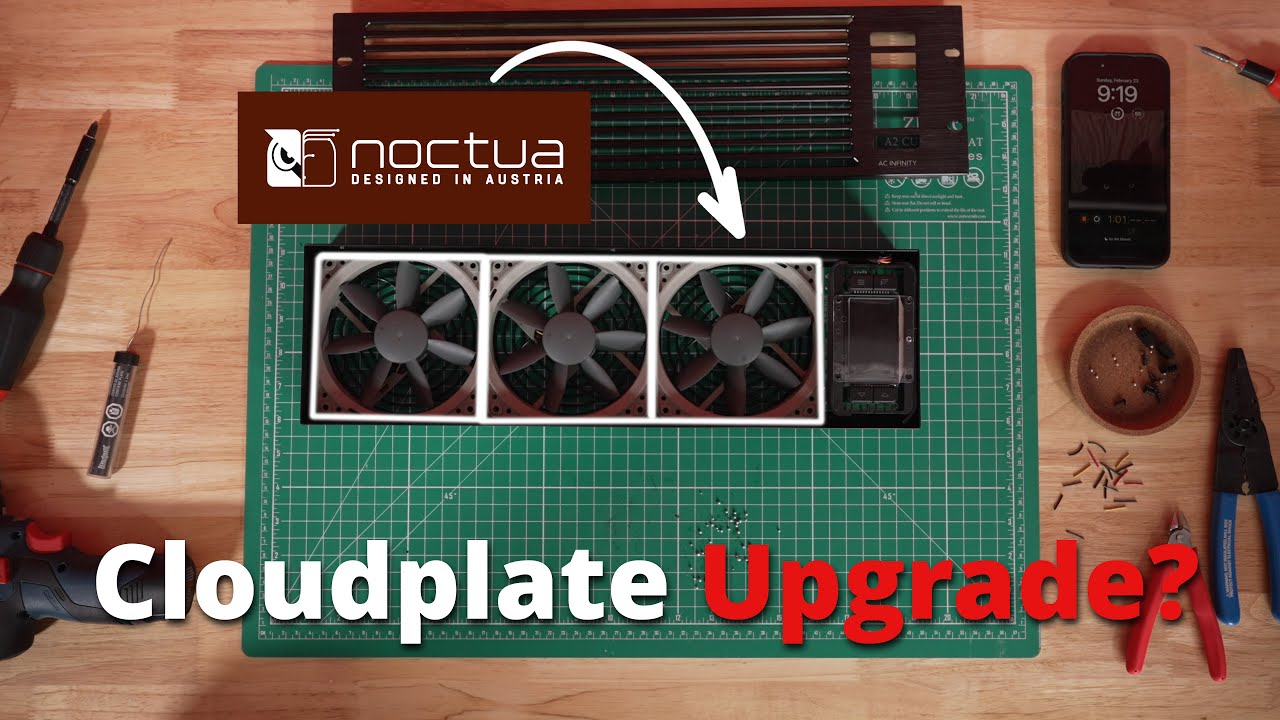Drastically Reduce AV Rack Noise! AC Infinity Cloudplate Fan Upgrade Guide (DIY)