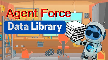 Agentforce Data Library using File upload