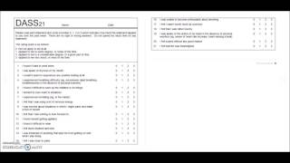 Isu Dat D 21 Screening Tool
