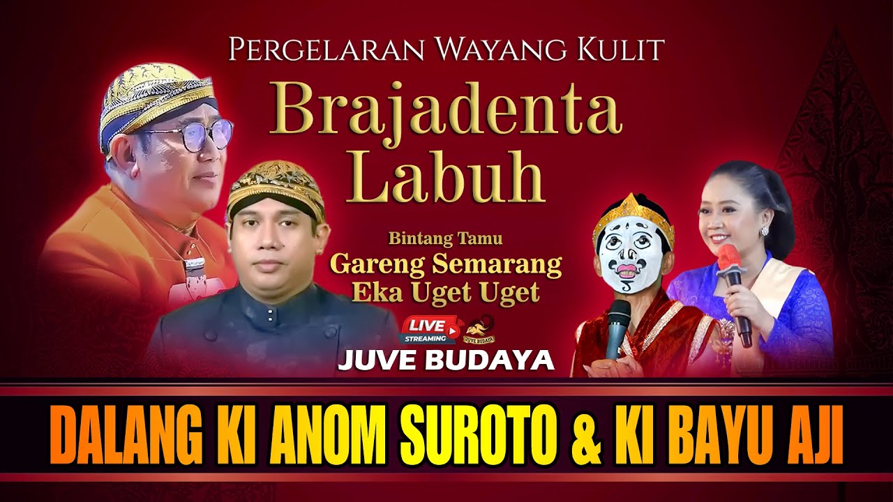 LIVE STREAMING WAYANG KULIT KI ANOM SUROTO - KI BAYU AJI - BRAJADENTA LABUH - GARENG SEMARANG (rec)