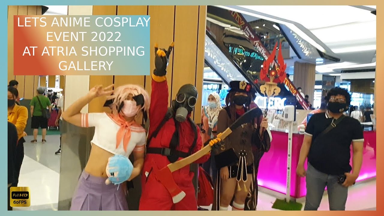Let's Anime Cosplay Event 2022 at Atria Shopping Gallery - YouTube