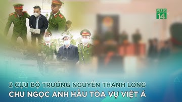 2 Cựu Bộ trưởng Nguyễn Thanh Long, Chu Ngọc Anh hầu tòa vụ Việt Á |VTC14 GREEN