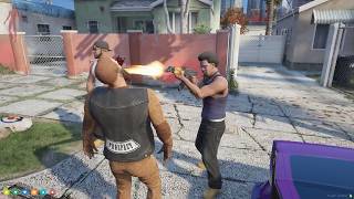 Harry Start War with the Ballas And Get Gunned Down Nopixel GTARP